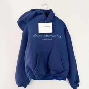 Alexander Wang Navy Sweatshirt
